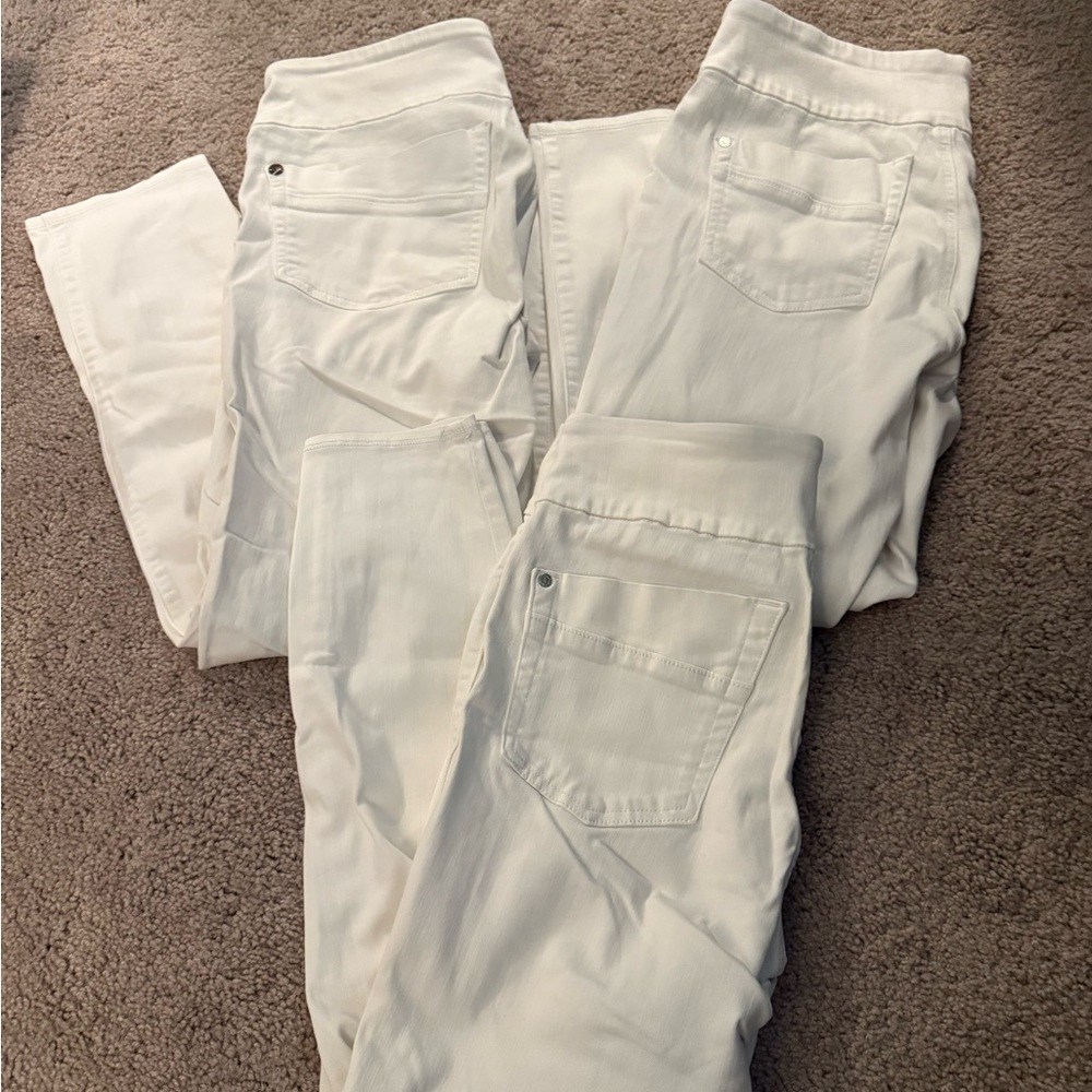 Rock & Republic Women's Skinny Jeans - White